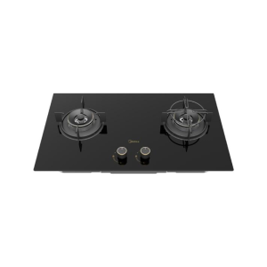 Midea Kompor Gas Tanam 2 Tungku Waterproof MGH-Q7622G-ID Blaze Series Panel Anti Noda & Pan Support Enamel