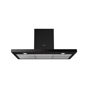 Midea Chimney Cooker Hood 90cm MH90M21ET22BD-ID Touch + Gesture Control Filter Karbon & Alumunium
